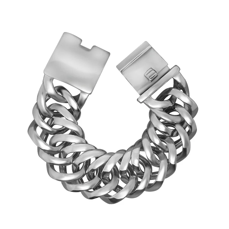 

dragon scale bracelet stainless steel silver bracelet for men