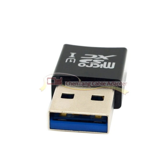 Мини Размер 5 Гбит/с супер скорость USB 3,0 для Micro SD SDXC TF кард-ридер адаптер