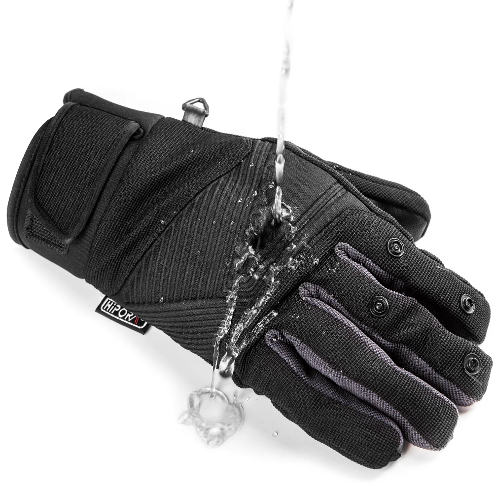 PGYTECH перчатки для фотосъемки на открытом воздухе для альпинизма, катания на лыжах, ветрозащитные водонепроницаемые перчатки с сенсорным экраном, многофункциональные летающие перчатки
