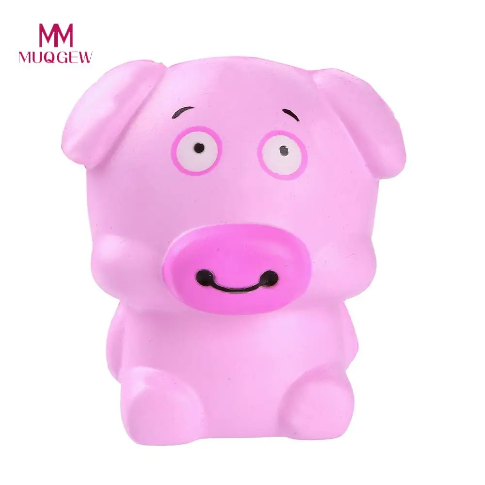 

Smiley Pink Pig Scented Charm Slow Rising Decompression toys Reliever Toys stijgende doekjes anti-stress speelgoed Oyuncak
