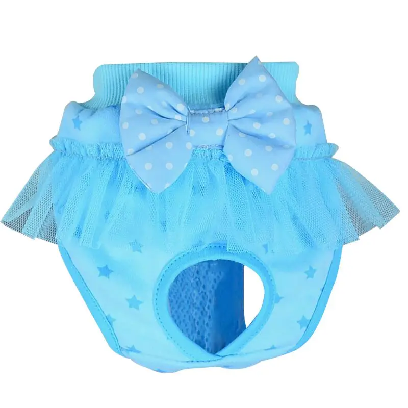 

Cute Bow Hygienic short pants Sanitary Underwear Cotton Physiological Panties Briefs For Dogs Hot Selling