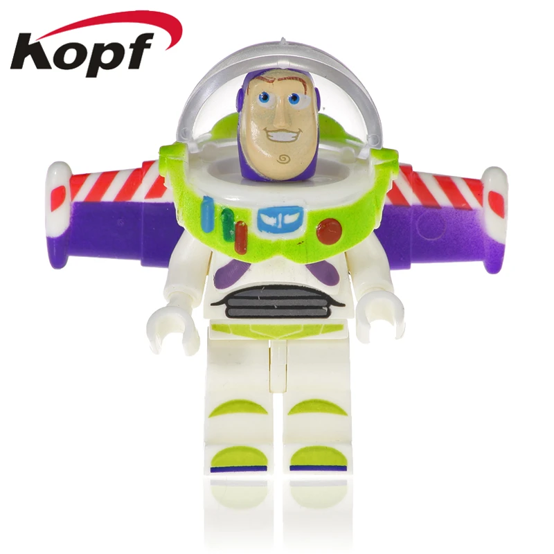 

Single Sale Building Blocks Toy Story IV Minifigurely Buzz Lightyear Woody Aliens Jessie Models For Children Toys PG1942