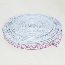 2468 26AWG 12P красный белый гибкий плоский кабель 1 метр Луженая Медь проводник электронный провод