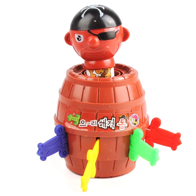 

Kids Funny Gadget Pirate Barrel Game Toys for Children Lucky Stab Pop Up Toy Educational Cute Creative Novelty Interesting