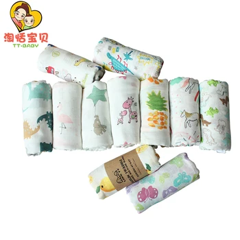 

【Spring&Summer】Baby Blanket Bamboo Fiber Swaddle Muslin Infant Blankets Toddler Bedding Bath Towel Gauze Wrap Newborn Swaddling