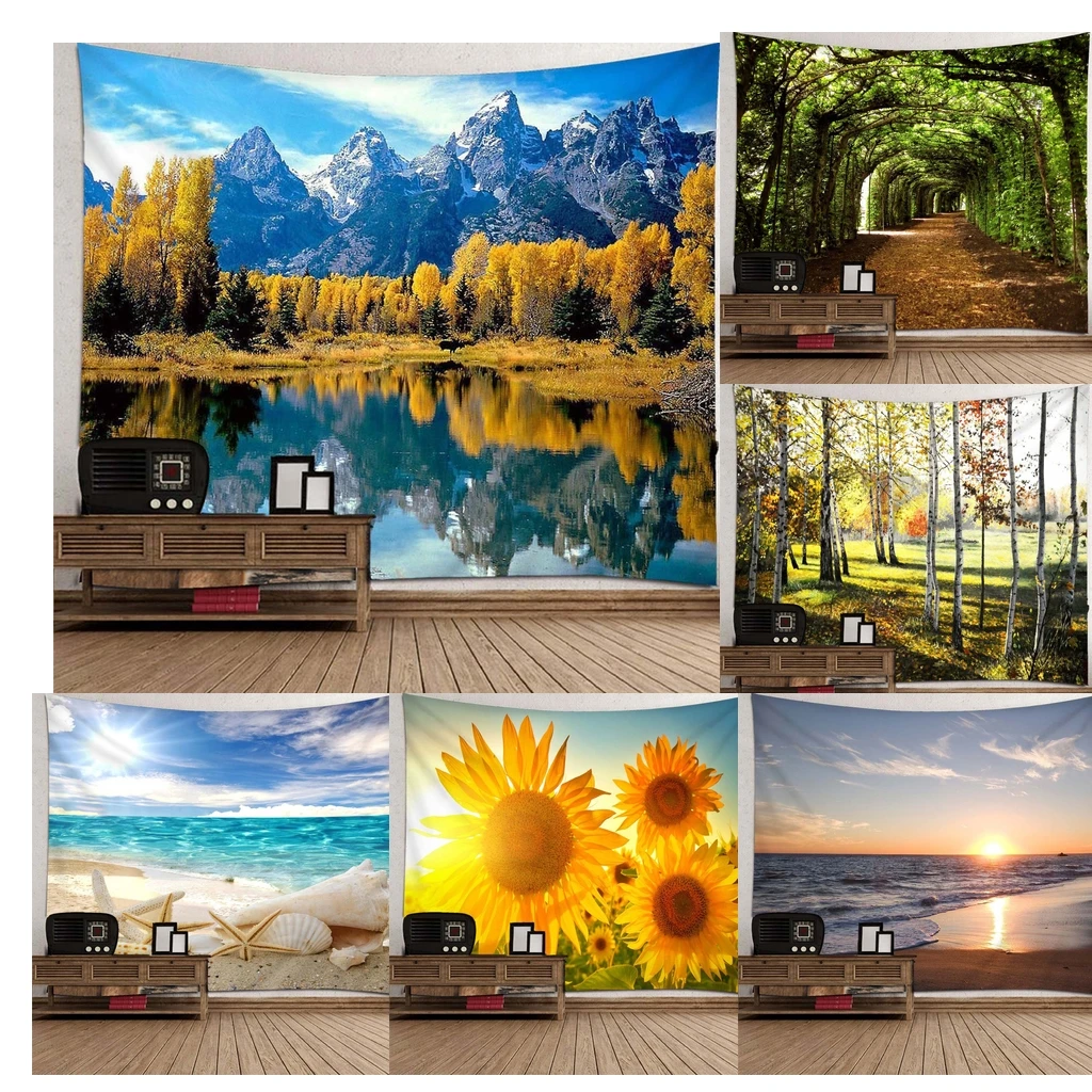3D Wall Decor Tapestry Hanging Backdrop Home Bedroom Living Room Dorm Home Decors