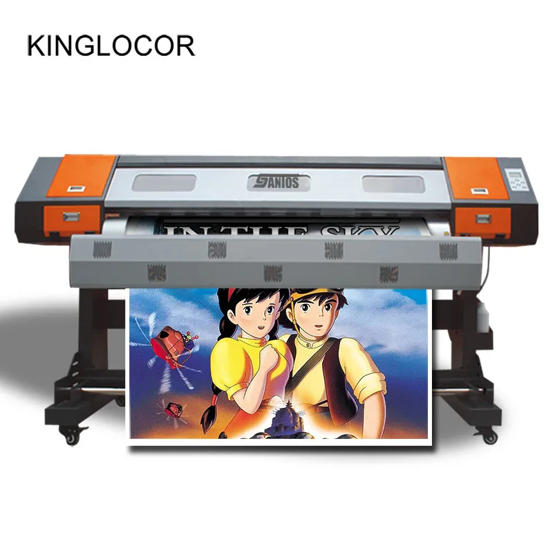 kompromis lysere helvede 1.8m 1800mm 6 Feet Indoor Outdoor Printer Digital Inkjet Dx5 Double Head  Fast Printing Pvc Film Large Format Printer - Printers - AliExpress