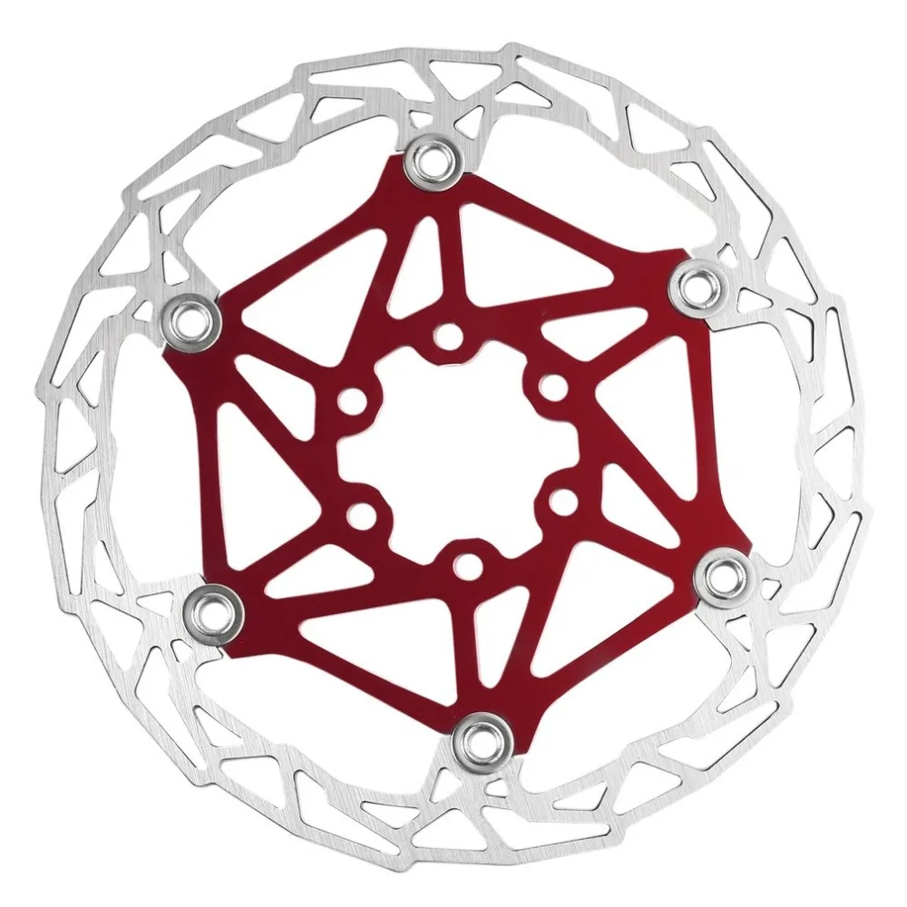 DECKAS ультра-светильник MTB горный велосипед тормозной диск поплавок плавающие колодки 160 мм 6 Болт роторы запчасти велосипедные аксессуары Новинка