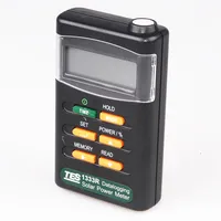 TES-1333R Solar Power Meter Datalogging Solar Power Meter Gauge Solar Radiation Meter Tester RS 232 Interface Tes1333r 2