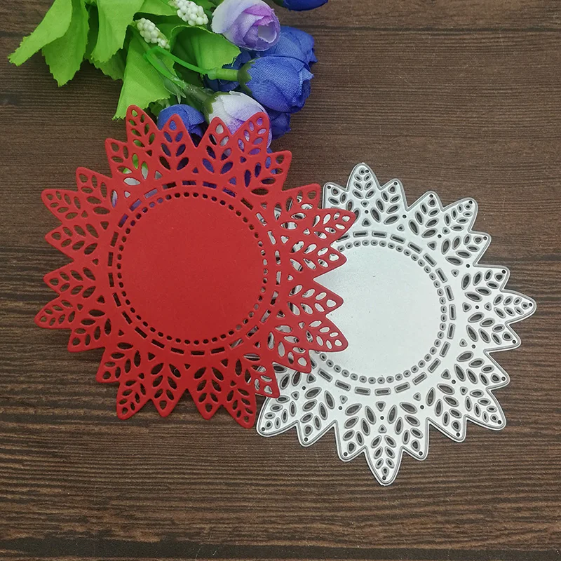 

Round lace Metal Cutting Dies Stencil for DIY Scrapbooking Photo Album Embossing Paper Cards Crafts Die cuts