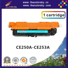 CS-H250-253) совместимый тонер-картридж для принтера hp CM3530 CP3525N CP3525DN см 3530 CP 3525N CP 3525DN 3530 3525 FedEx
