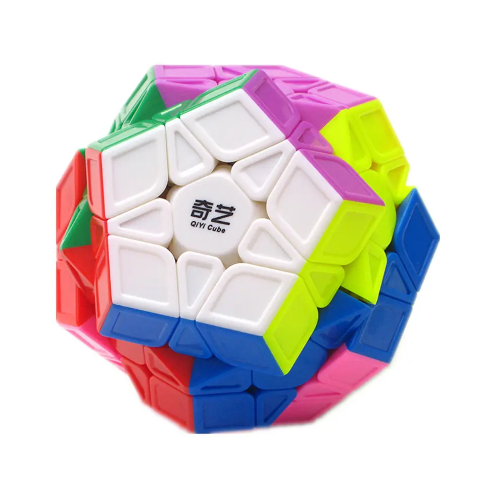 

QIYI 3x3 Megaminx Cube 3x3x3 Qiheng Engraving Version Concave Megaminx Magic Cube 3Layers Speed Cube Puzzle Toys For Children