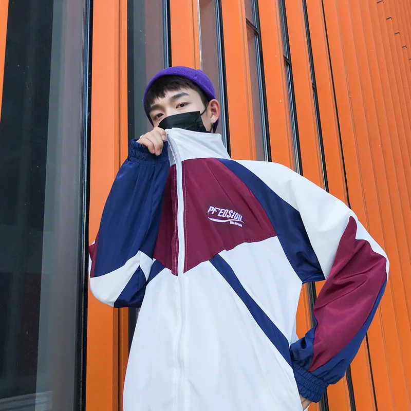 Autumn Jacket 2018 New Hats Letters MOOWNUC Fashion Popula Coat Male Hip Hop MWC Street Style Youth Casual OuterWear Student 5XL | Мужская