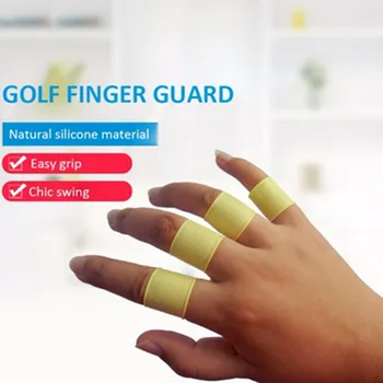 

Golf Finger Grip Silicon Protector 8 Pcs/Set Sleeve Silicone Support Breathable Anti-slip Multi Color Player Finger Toe Rubber
