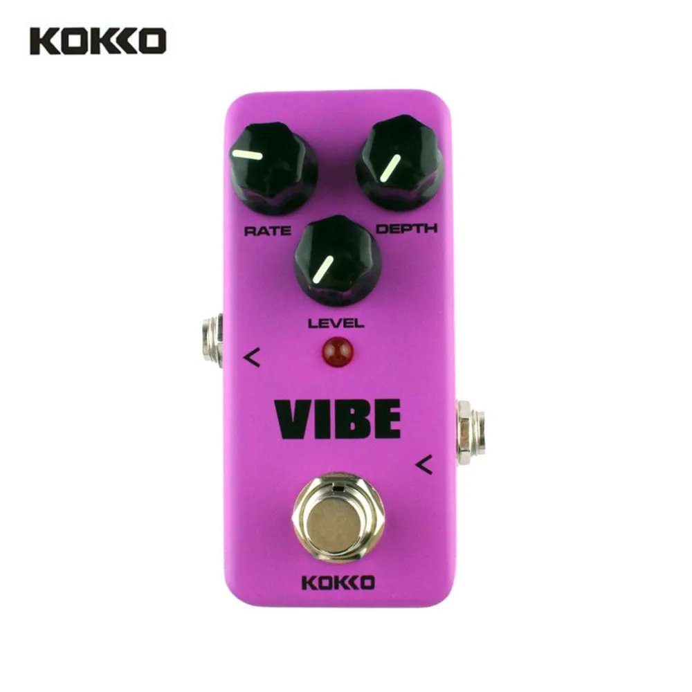 

KOKKO FUV2 Mini Electric Guitar Effect Pedal Vibe Analog Rotary Guitar Speaker with 4 Stage Phase Change Simulation Wholesale