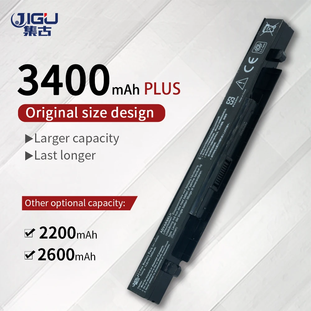 

JIGU 4CELLSLaptop Battery A41-X550 A41-X550A For Asus A550 F450 A450 K450 K550 P450 F550 F552 P550 R510 X450 X550