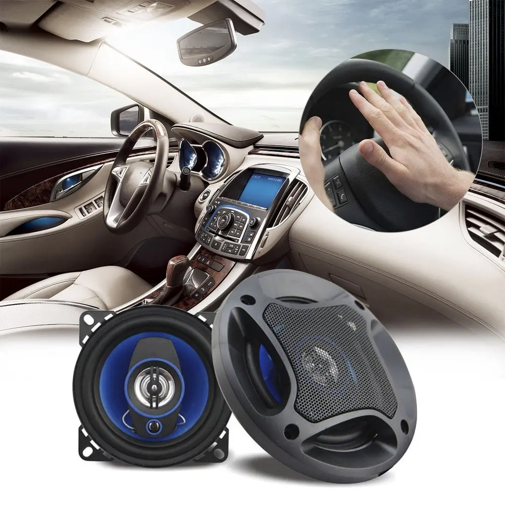 

6.5 Inch Universal Car Coaxial Horn 3 Ways Full Frequency Range Auto Audio Music Stereo HiFi Speakers Automobile Loud Speakers