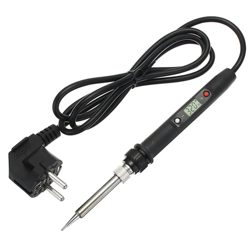 

936H 80W 220V LCD Digital Thermostat Adjustable Lead Free Electric Soldering Iron Mini Soldering Station EU/AU Plug