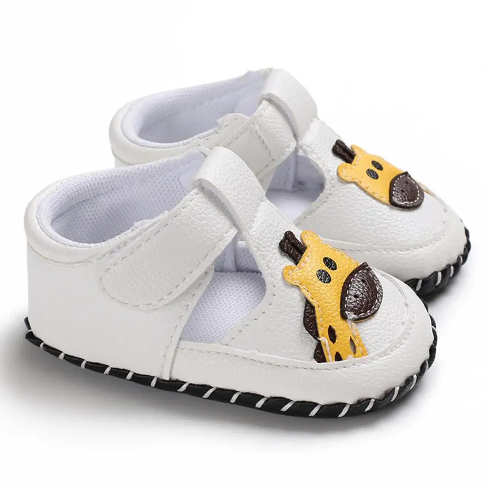 Kidlove/обувь на резиновой подошве с милыми мультяшными животными для младенцев - Цвет: White deer