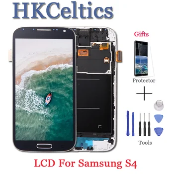 

LCD For Samsung S4 Display +Touch Screen with Frame GT-i9505 Digitizer lcds For Samsung Galaxy S4 LCD Display Screen