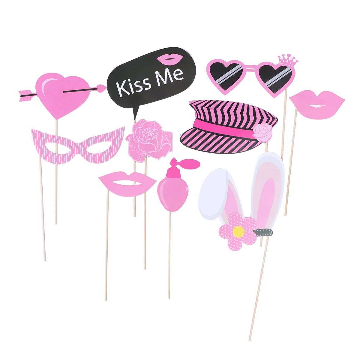 10 шт. Свадебные реквизиты для фотосессии губы DIY Забавный мультфильм Kiss Me очки селфи реквизит для фотосессии бумажная маска реквизит для фотосессии Вечерние