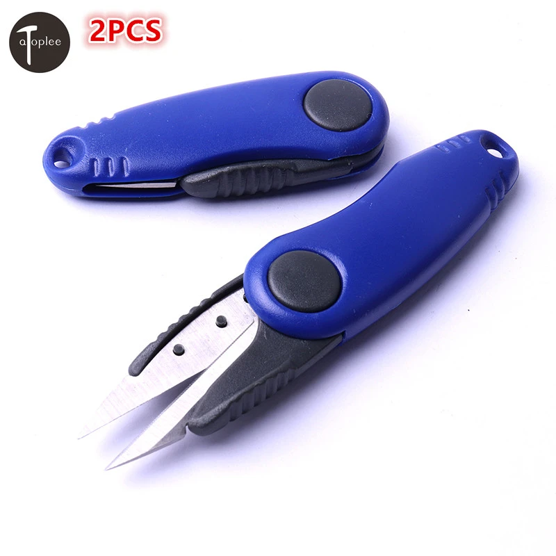 2pcs Multifunction Cutting Fishing Line Braid Fish Tool Retractable