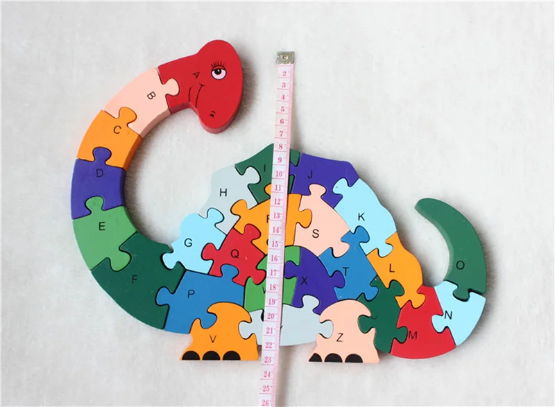 dinosaur wooden puzzle toy  (5)