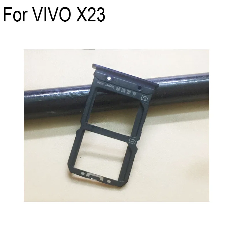 Nuovo Originale Per Vivo X23 X23 Vassoio Per Scheda Sim Argento Vassoio Per Scheda Sd Supporto Per Scheda Sim Sostituzione Del Cassetto Della Scheda S
