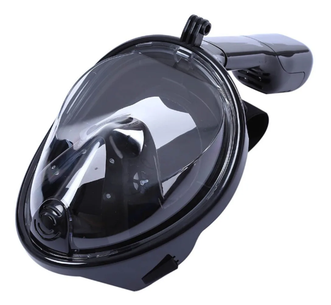 Full Face маска для подводного плавания панорамный вид анти-туман Анти-утечка плавание трубка акваланг подводный дайвинг маска GoPro Совместимость