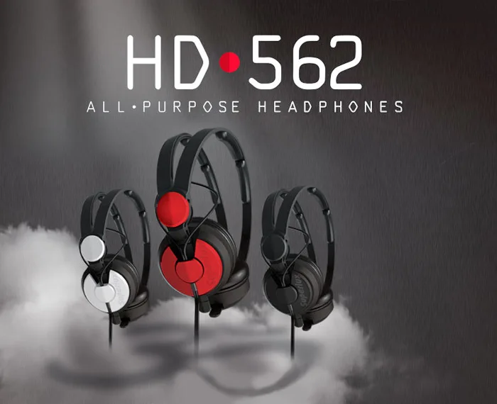 Superlux HD562 полный спектр мониторинга DJ наушники Портативный Музыка шумоизоляция закрытого типа гарнитура HD25