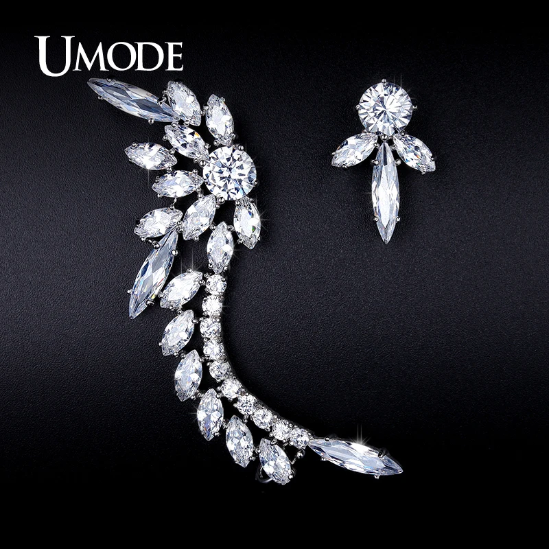 Skup UMODE Punk Style niedopasowane kolczyki na kolczyki damskie modna kurtka biżuteria 2016 Ear Cuff Brincos Oorbellen kolczyki UE0209