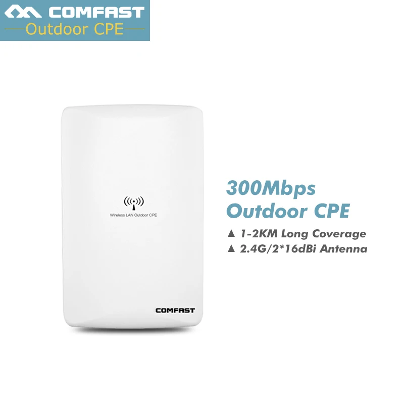 Высокая мощность беспроводной AP COMFAST CF E316N 802.11 B/G/N Открытый Wi Fi покрытие Base Station 300
