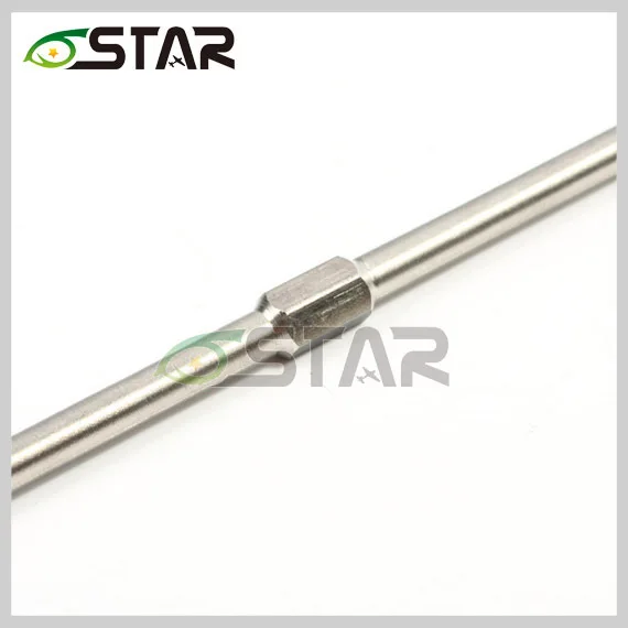 Free shipping Stainless steel hexagonal us made Adjustable push tie Rod