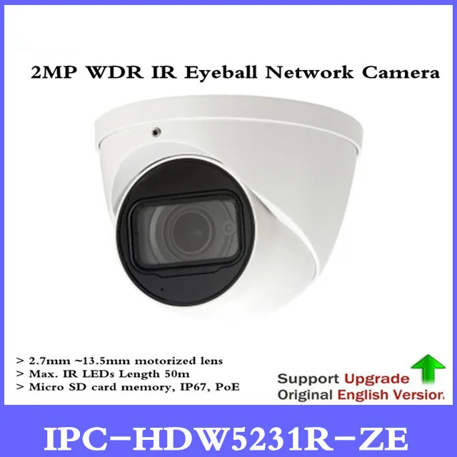 

DH IPC-HDW5231R-ZE 2MP WDR IR Eyeball Network Camera IPC-HDW5231R-ZE ,free DHL shipping