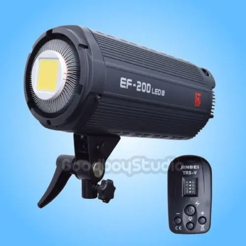 

Jinbei EF-200 EF-200V Studio Photo Video LED Light + TRS Flash Transmitter