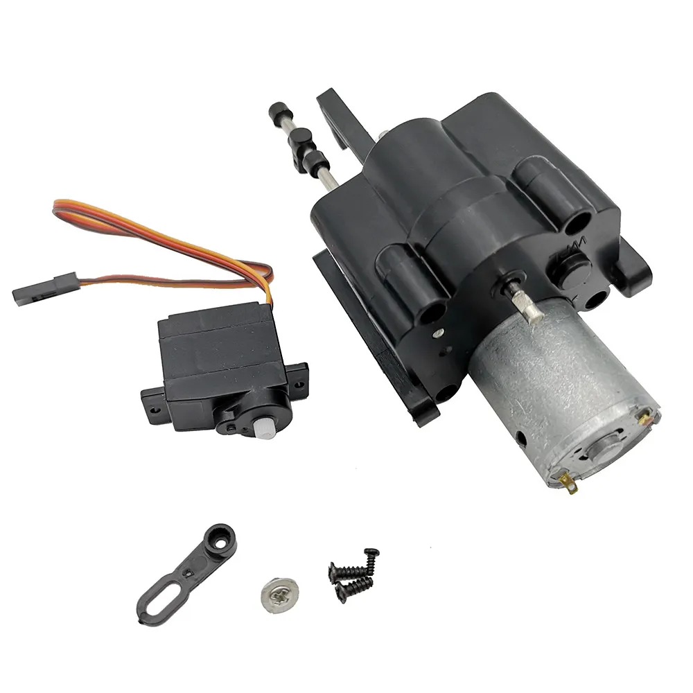 

Upgraded 2 Speed Gearbox with Shift Servo Spare Part For WPL B14/16/24 C14 C24 For new arrival