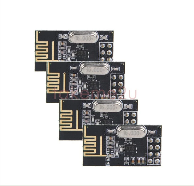 4 шт./NRF24L01 + беспроводной модуль питания усиленная версия NRF24L01 2 ГГц связи для arduino |