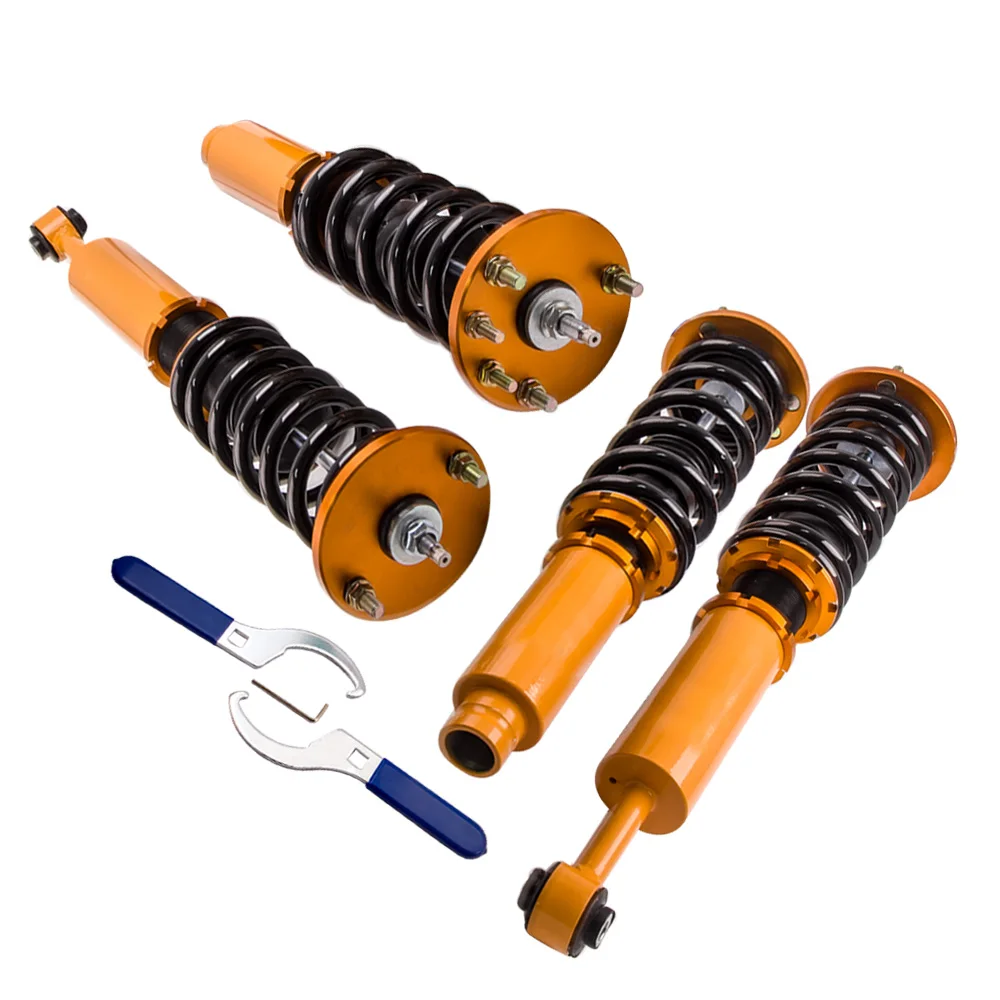 24 Steps Adjustable Damper Coilover Suspension Kit for Honda Accord 98