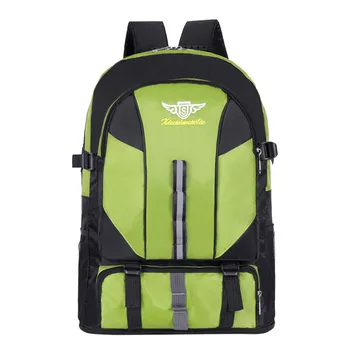 

MAIOUMY Fashion Neutral Waterproof Large Capacity Backpack Outdoor Mountaineering Bag Zipper Letter Oxford travel bag June 13