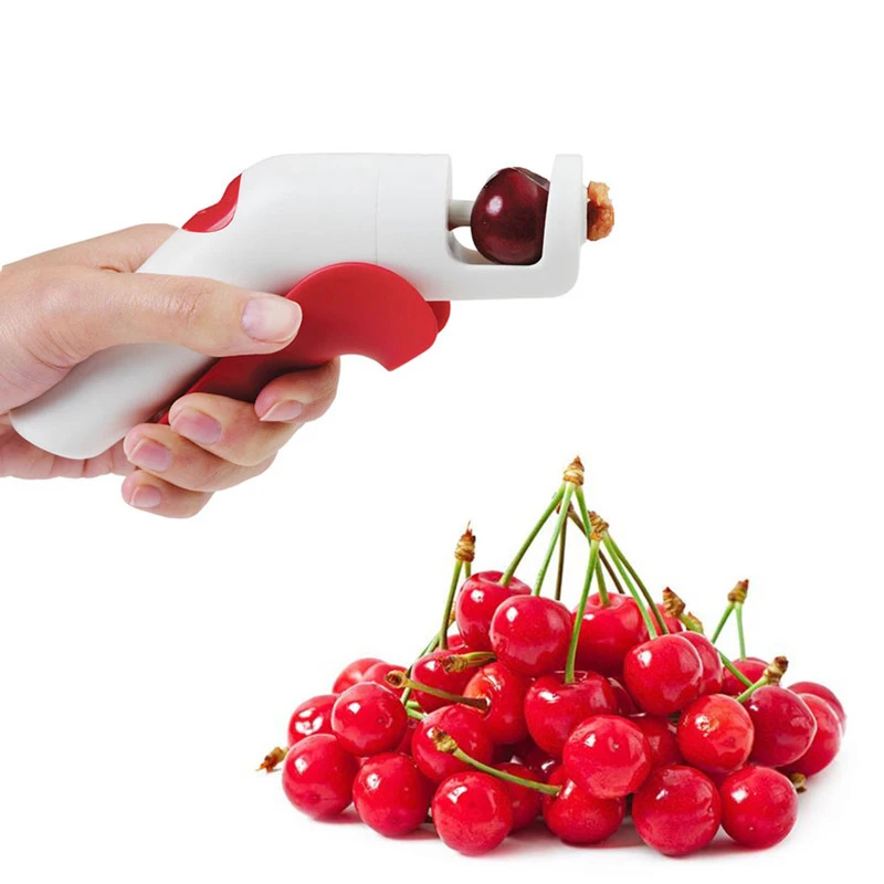 

HOURONG 1Pc Plastic Cherries Pitters Fruits Tools Fast Remove Cherry Seed Removers Enucleate Kitchen Accessories Kitchen Gadgets