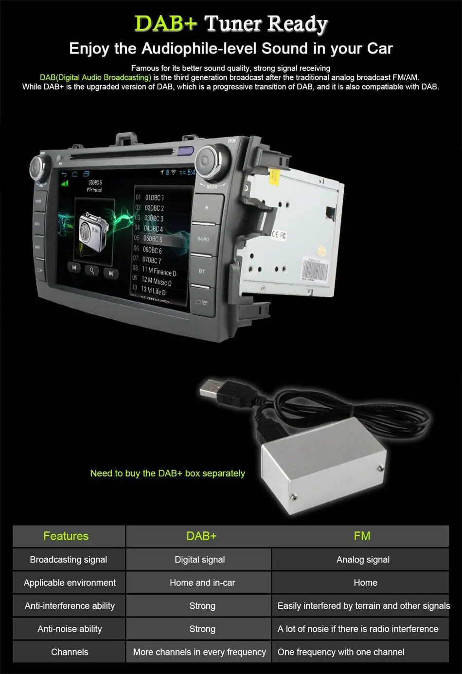 Excellent Ownice C500 Octa Core 2G RAM Android 6.0 Car DVD GPS For Toyota Corolla 2006-2011 Radio Support 4G SIM LTE Network 32G ROM 13