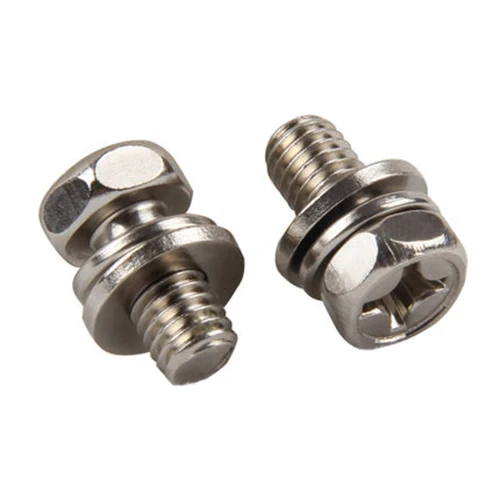 20Pcs M3x(6mm 16mm Length) Phillips Hexagon Head Washer Hex Screws