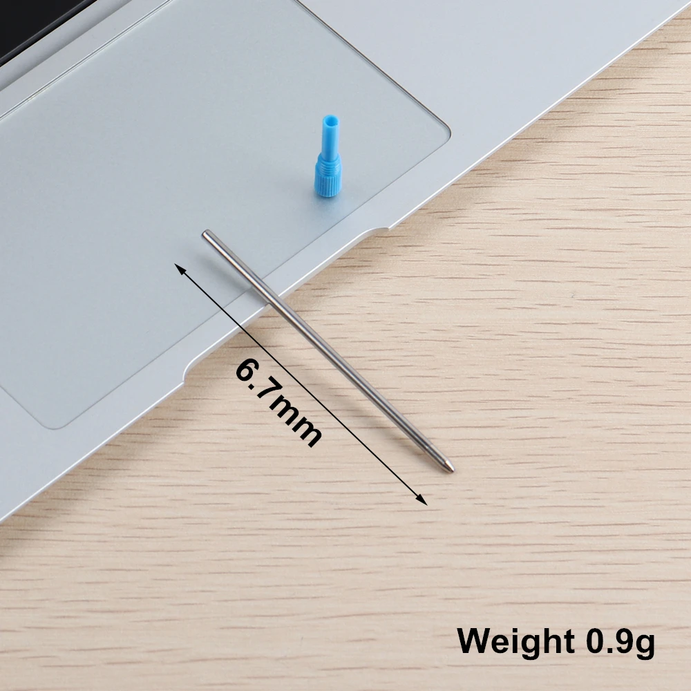 20 PCS/LOT Wholesale Ballpoint Pen Refill 0.7mm Length 8.2cm Short Blue And Black Ink Refill 82mm Replacement Pens For School 4