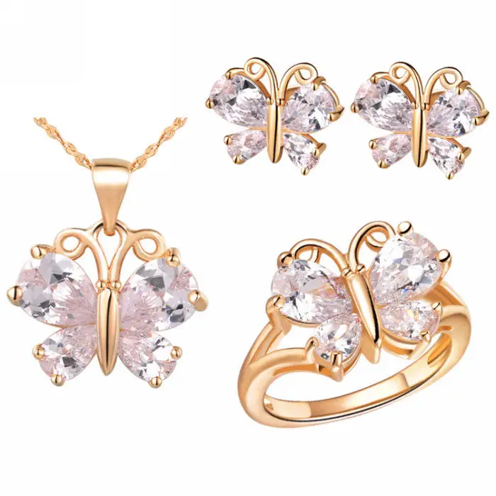 Комплект из кольца серёг и с фиолетовым кристаллом|wedding jewellery set|jewelry sets for womensilver