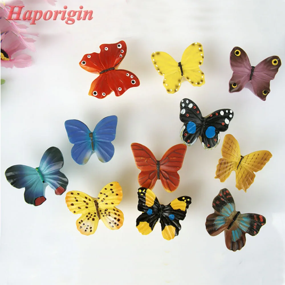 Butterfly Kids Cartoon Kitchen Cabinet Drawer Knob Cupboard