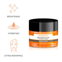 NUETRIHERBS Face Facial Cream with Vitamin C Night Cream Moisturizing Skin Anti Aging and Wrinkle 50g ℮ / 1.7oz 4