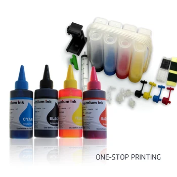 

Universal 4Color CISS with accessaries ink tank + one set 100ML universal ink for use in HP Canon Brother Epson all printer CISS