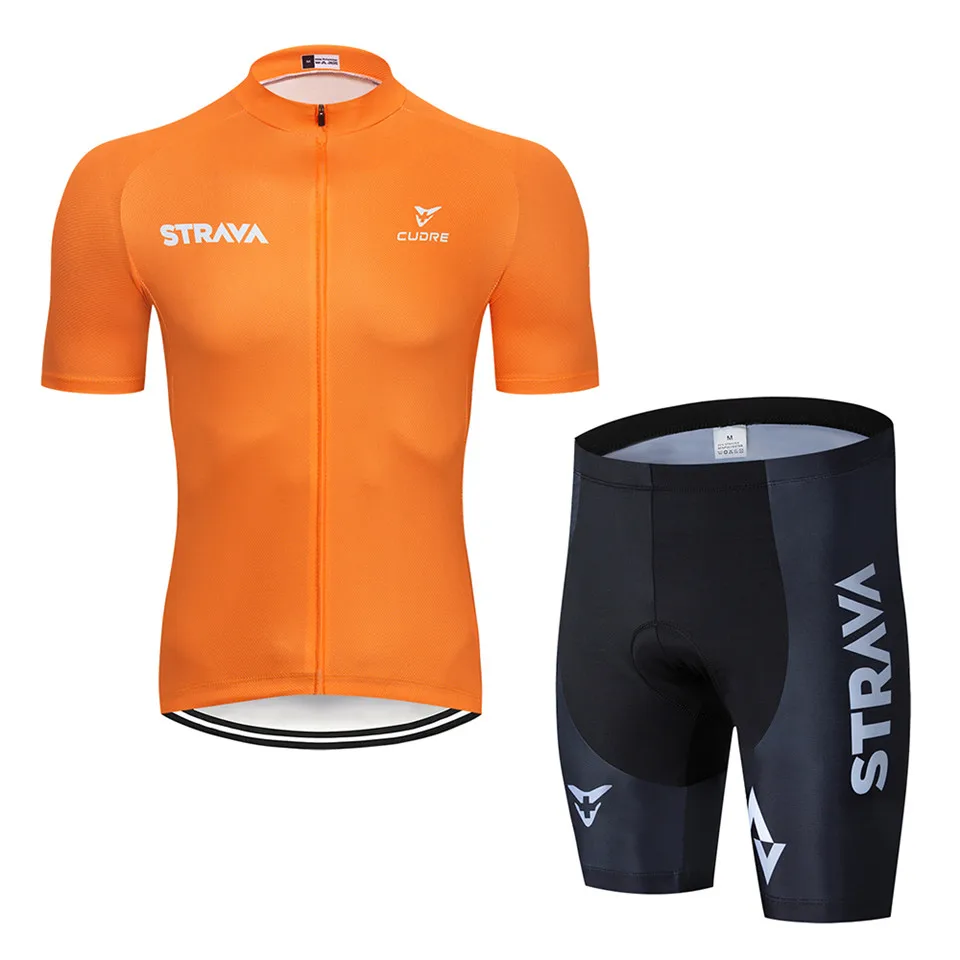 2020 команда STRAVA велосипедная одежда 9D гелевые шорты для езды на велосипеде Джерси