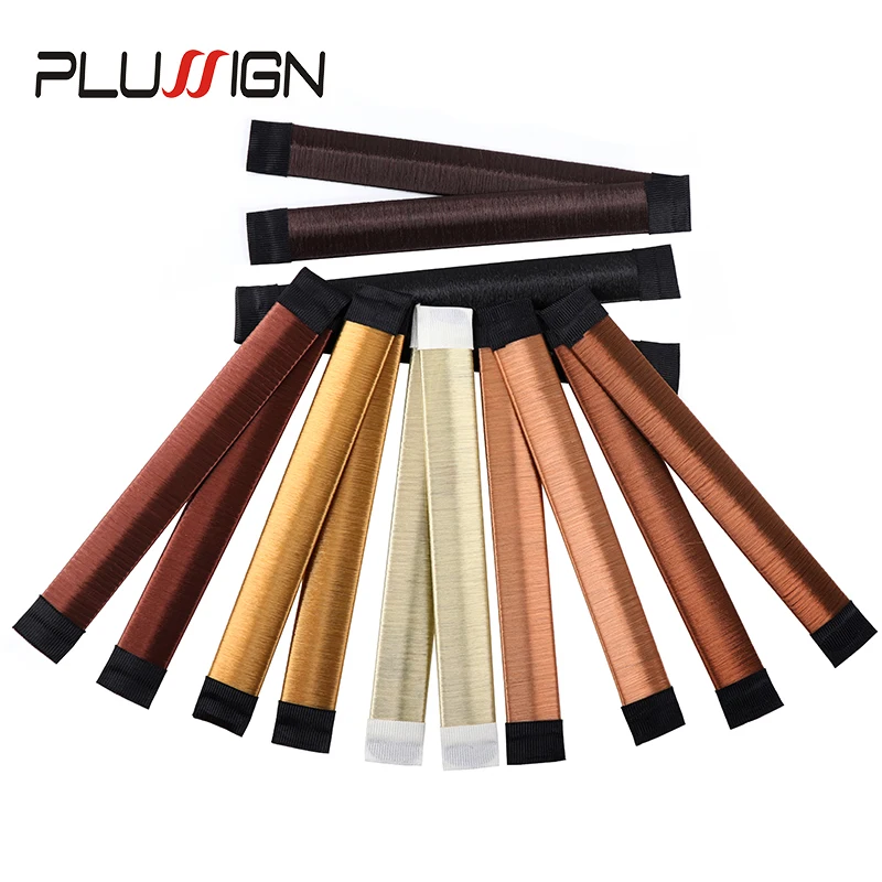 

Hair Donut Bun Maker Magic Hair Accessories 1Pcs Styling Multi Function Donut French Twist Hair Bun Maker Plussign Supplier