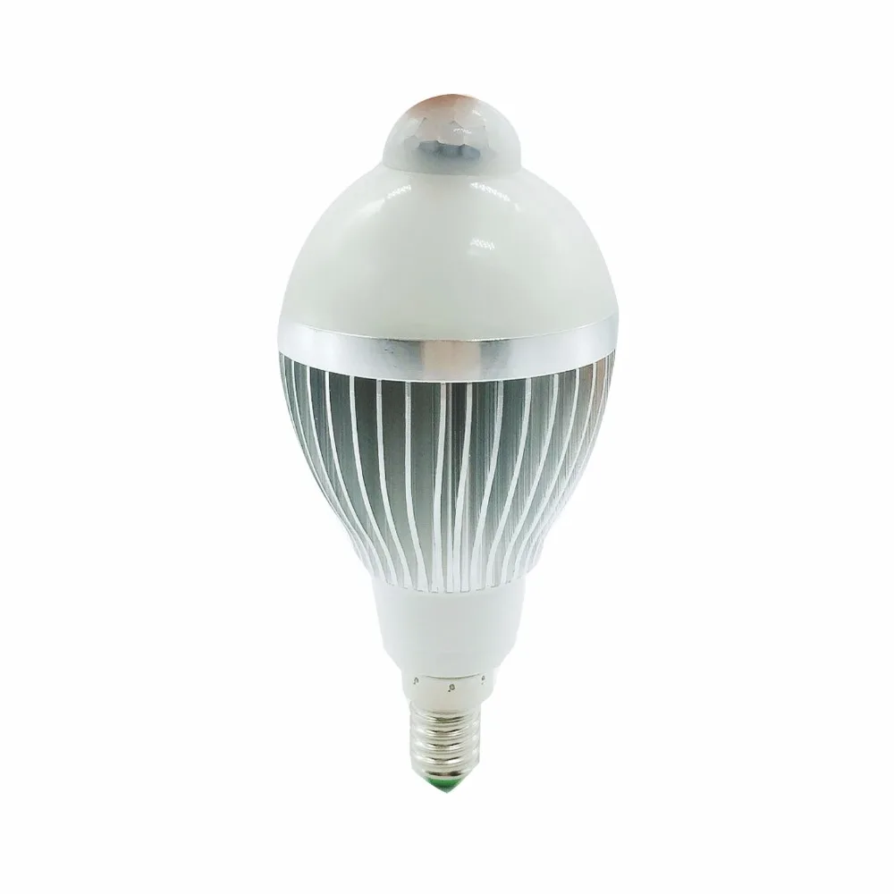 

PIR Motion Sensor Light E14 220V LED Lamp 5W 7W 9W Bulb Auto Smart PIR Infrared Body Lamp With The Motion Sensor Lights